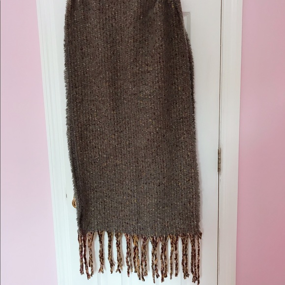 Oblong Scarf - Gray/Multi - Picture 2 of 4